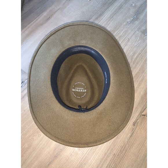 Stetson Bozeman Outdoor Hat Size Small Light Brown EUC main image 4